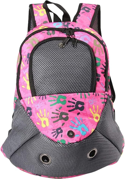 OLOTU Pet Backpack Expandable Durable Cat Backpack, Escape Proof Zipper Design Cat Carrier, Dog Backpack Carrier for Travel/Hiking/Outdoor Spacious