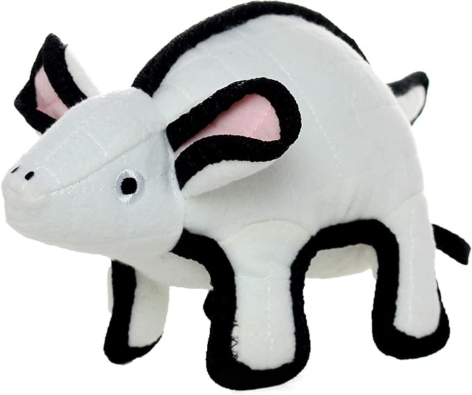TUFFY® : 2 Pack Mouse Dog Toy: Ultra Durable Plush Toy with Multiple Layers & Reinforced Seams, Washable and Floats, Original Construction