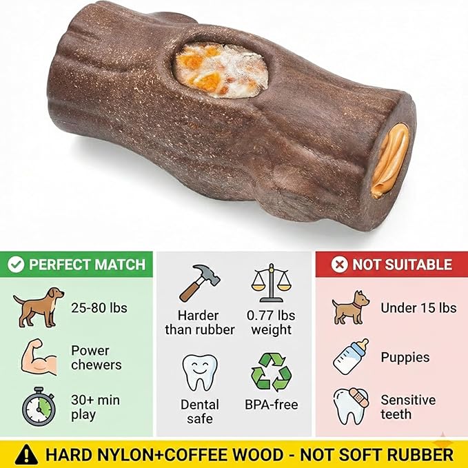 2 Pack Dog Toys for Aggressive Chewers, Interactive Indestructible Dog Toys with Frozen Treat Function, Durable Dog Puzzle Toy for Large & Medium Dogs, Reduces Anxiety, Brown & Blue