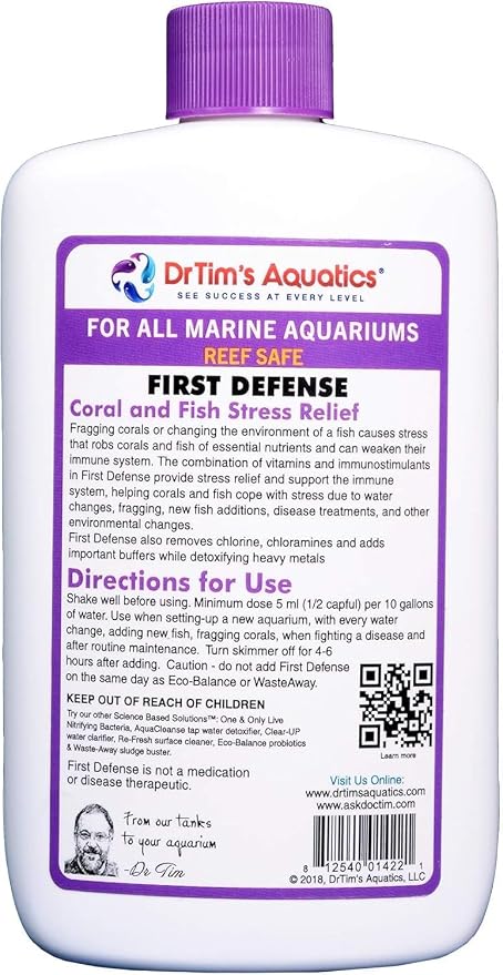 DrTim's Aquatics First Defense Reef (DrTim's Aquatics First Defense Reef 8oz)