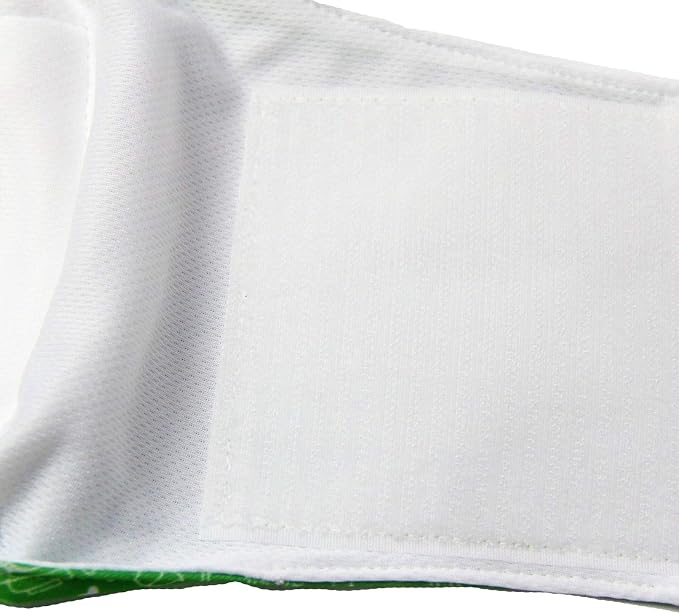 PETTING IS CARING Male Dog Wraps Washable & Reusable Belly Band Diapers Materials Durable Machine Washable Doggie Pee Puppy Pads Diaper Trainer Potty - 3 Pack Set