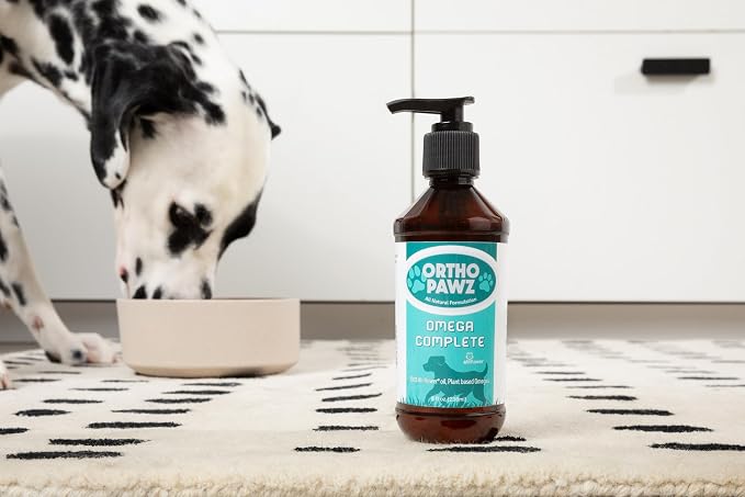 Omega 3-6-9 Supplement for Dogs, Skin & Joint Support, 8 oz | Contains SDA and GLA fatty acids to help support joint function, mobility and everyday comfort in dogs.
