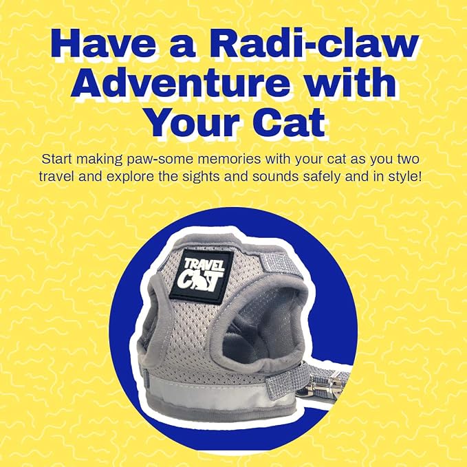 Travel Cat x Argylle Replica Backpack Carrier and Travel Cat & Stray Cat Harness and Leash Bundle