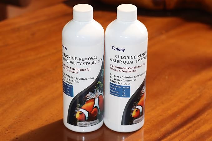 Aquarium Water Regulator and dechlorinator - 33.82 Ounce for Freshwater and Marine Aquariums (1000ML / 33.82OZ)