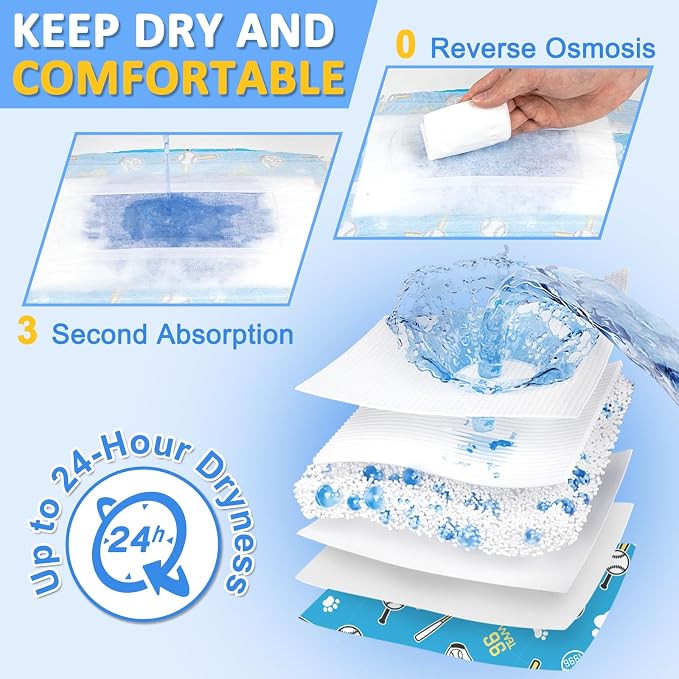 Dono Dog Diapers Male 20ct, Widened Disposable Male Dog Wraps, Super Absorbent Doggie Belly Bands with Wetness Indicator, Leak-Proof Puppy Pampers for Incontinence Excitable Urination, Medium