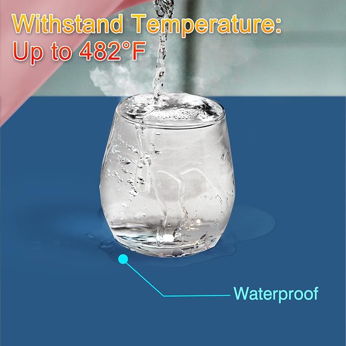 AECHY Silicone Mats for Kitchen Counter 47"x23.6"x0.08”, Largest Heat Resistant Mat Shipped Rolled Up Kitchen Island Silicone Countertop Protector Mat Nonslip Extra Large Counter Mat, Blue
