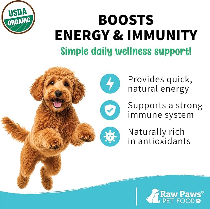 Raw Paws Virgin Organic Coconut Oil for Dogs & Cats (16-oz) - Skin & Coat | Dry Nose & Paw Balm - Itchy Skin Support - Hot Spot Care - Cat Hairball Support - Edible Pet Supplement