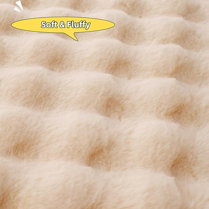 SHENGOCASE Pet Cushion Pad, Faux Fur Dog and Cat kneading Pillow, Cozy Bed Insert for Crate Pad Padding for Cage Kennel House Condo Shelf (27.5" x 41")