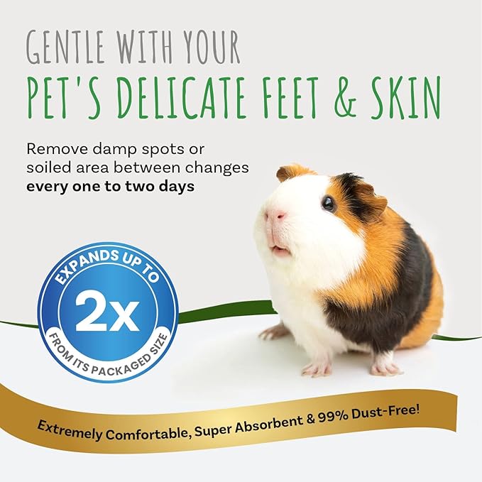 Small Pet Select Premium Natural Aspen Bedding, Animal Bedding for Small Indoor and Outdoor Pets, Made in the USA, Jumbo Size 141 L Pack