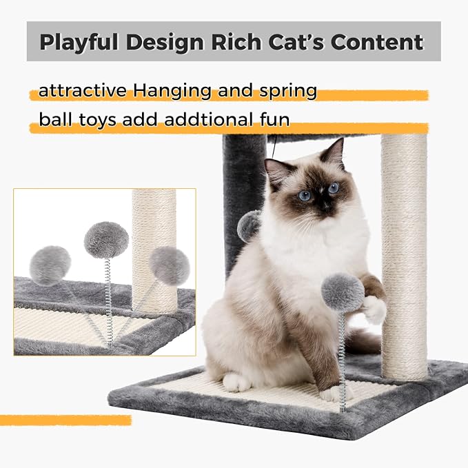 PAWZ Road 3 Way Cat Tunnel Bundle with Cat Scratching Post Bed
