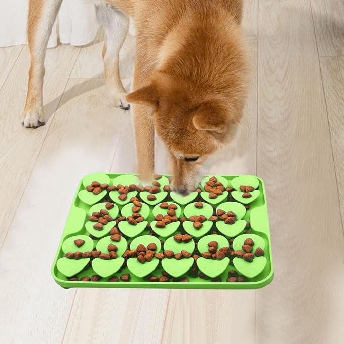 Medium Snuffle Mat for Small Medium Dog&Small Silicone Snuffle Mat for Small Dog Puppy Cat Slow Down Eating