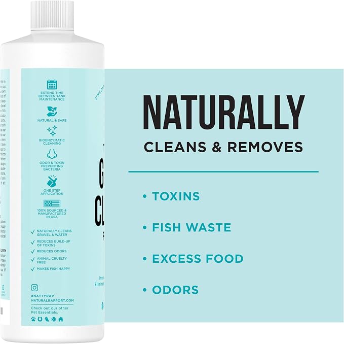 Natural Rapport - Aquarium Bundle - Water Conditioner and Gravel Cleaner