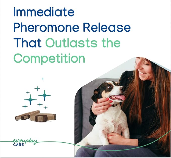 Virbac ZENIDOG® Long-Acting Collar for Dogs | Calming Pheromone Collar for Stress Relief - Pup/Small Dog - Lasts up to 3 Months