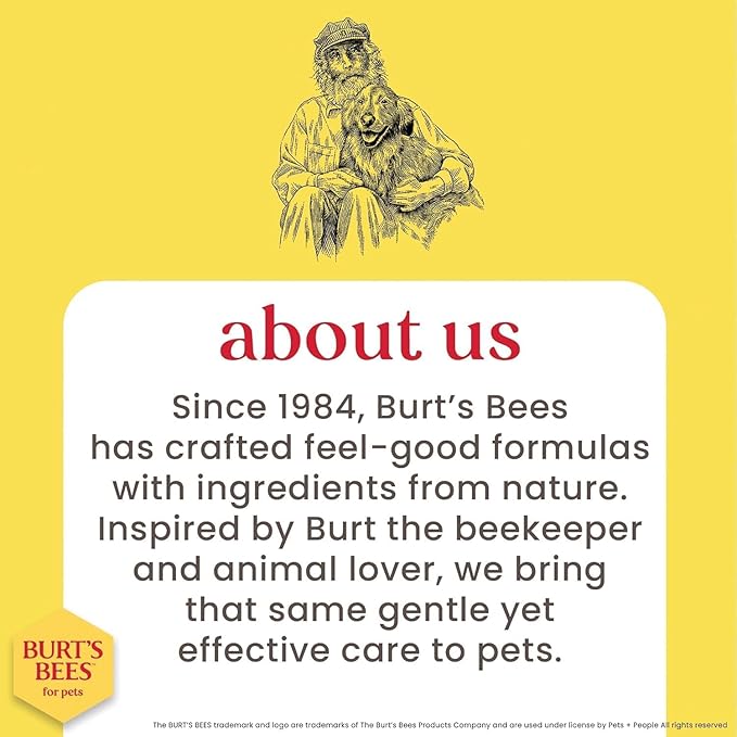 Burt's Bees for Pets Deodorizing Spray for Dogs with Apple and Rosemary, 99.7% Natural Origin Formulas, Waterless Dog Shampoo - Gentle Dry Shampoo for Dogs, Best Dog Shampoo, 10 oz