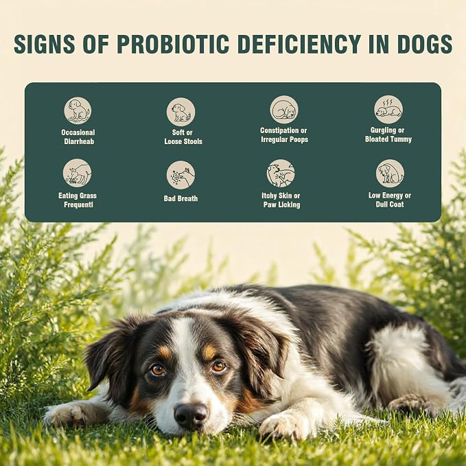Probiotics for Dogs, 200 Soft Chews, Support Gut Health, Diarrhea Relief, Seasonal Allergies, Dog Probiotic Chews for Itchy Skin & Dog Yeast Infection, Chicken Flavor