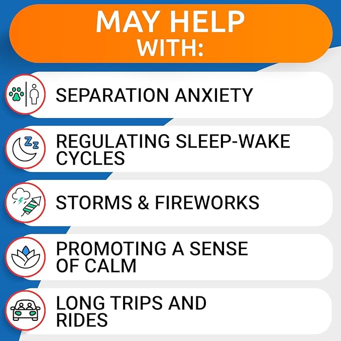 BARK&SPARK Advanced Calming Chews for Dogs - Hemp Chew + Melatonin - Anxiety Relief - Sleep Aid - Relaxing Treats - Stress Relief During Fireworks, Storms, Thunder, Barking - Made in USA - BBQ - 60Ct