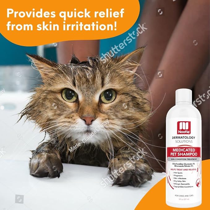 Nootie 70 Count Medicated Wipe and Shampoo Bundle