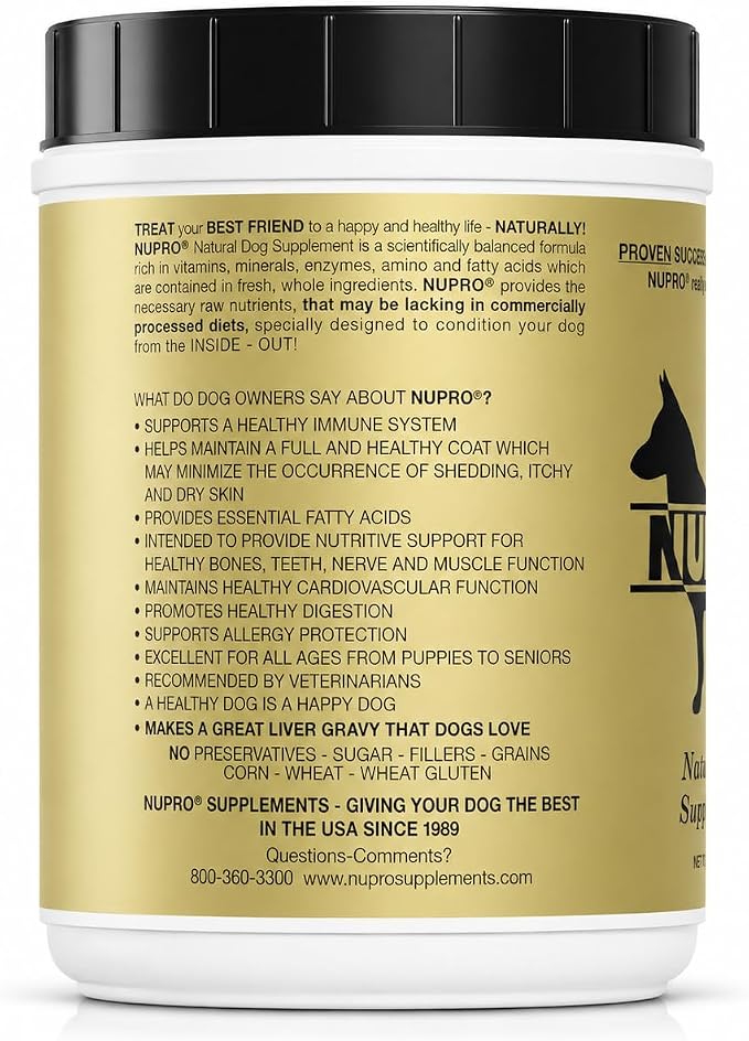 Nupro All Natural Dog Supplement (30 oz)