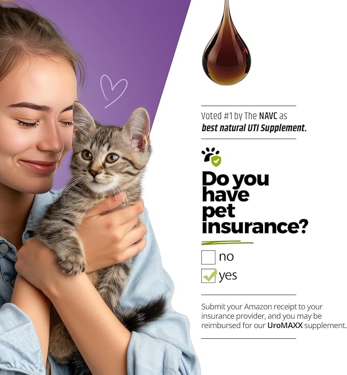 UroMAXX, Cat & Dog Urinary Tract Treatment, Bladder & Kidney Support for Dogs and Cats, Powerful Yet Gentle Pet Care, with Liquid Cranberry & Glucosamine, Salmon Flavor, 6 oz Bottle, 2 Pack