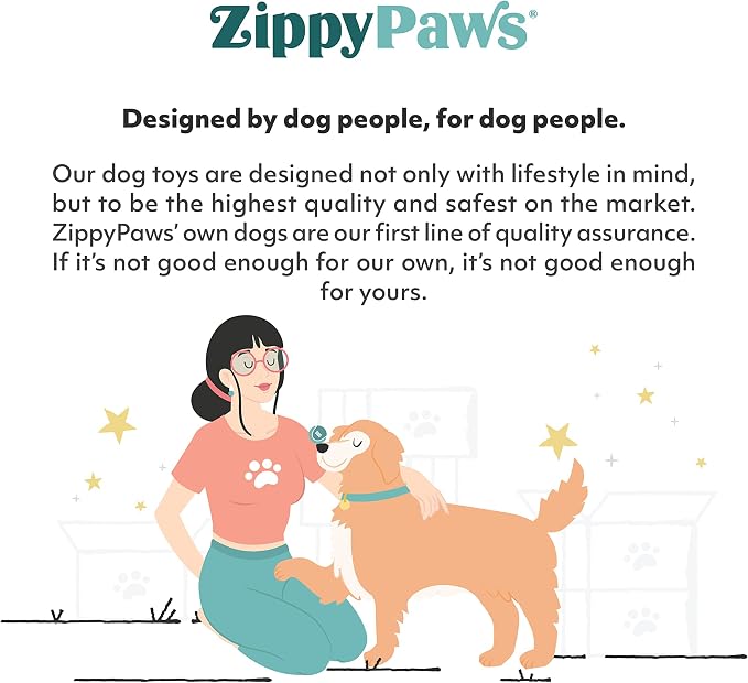 ZippyPaws Burrow, Retro Camper & Animal Friends - Interactive Hide and Seek Dog Toys for Boredom - Colorful Squeaky Plush Puzzles for Small & Medium Dogs