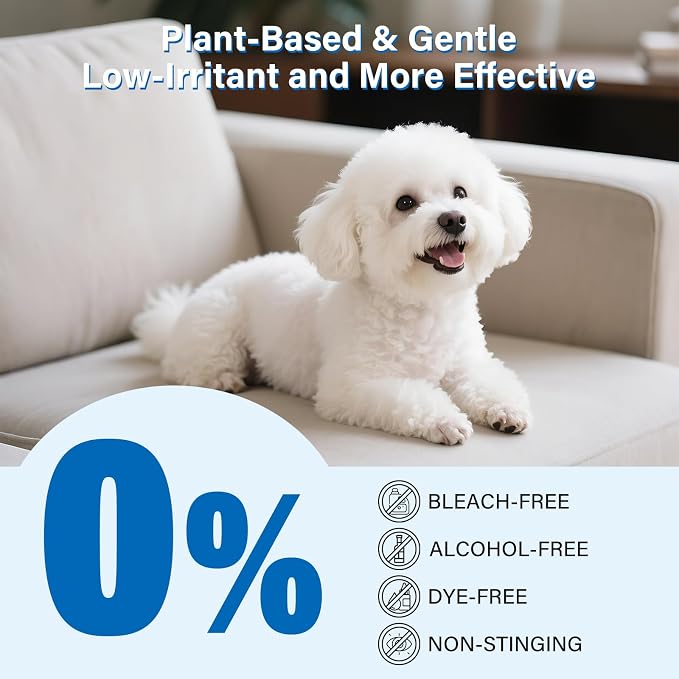 Tear Stain Remover Balm+ Natural Tear Stain Remover Liquid for Dogs and Cats