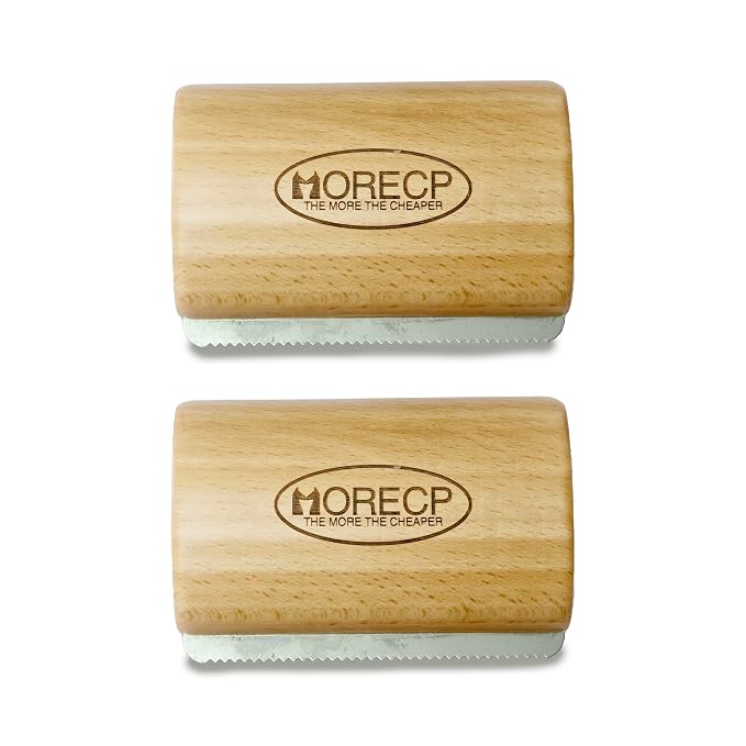 2pcs 4 in Deshedding Grooming Tool for Horses, Dogs & Cats, Horses Brush Durable Curry Comb for All Hair Types,Pet Hair Removal Tool