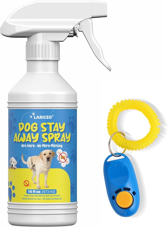 16oz Training Spray to Help Dogs Learn Proper Bathroom Habits - Natural Formula for Supporting Housebreaking Efforts in Dogs - Stop Peeing Spray for Dogs Indoor