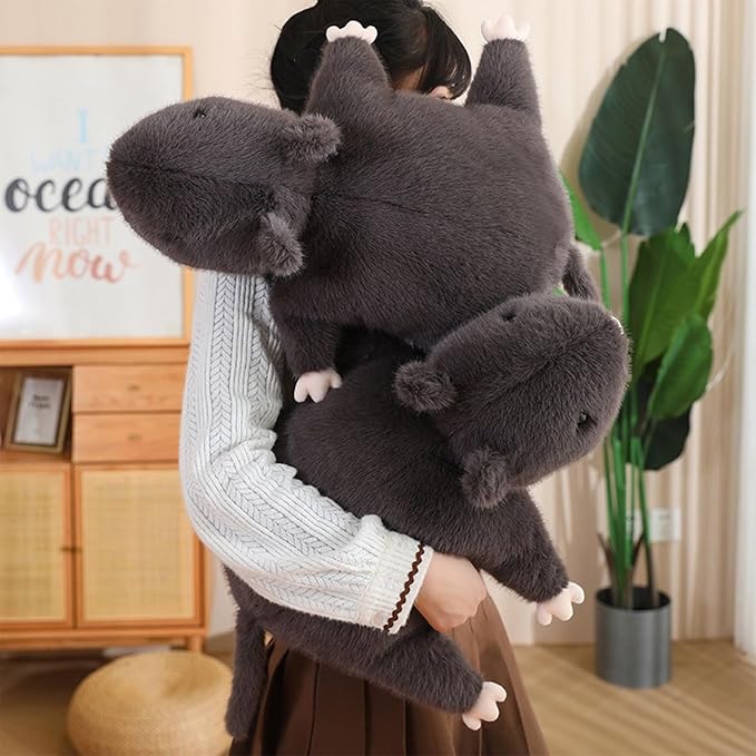 Mouse Stuffed Animal, Rat Plush Pillow, Mouse Stuffed Plush Toy, Gift for Kids Adults (19 inch)