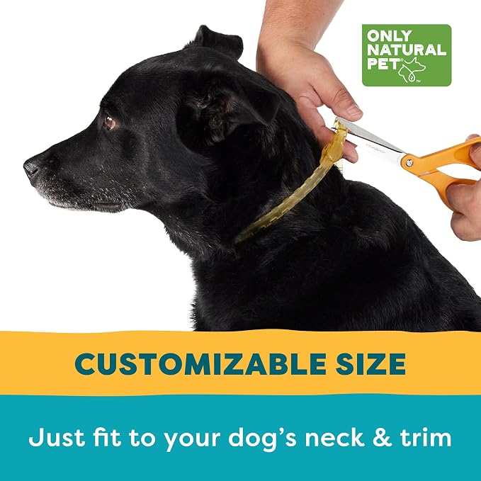 Only Natural Pet EasyDefense Non-Toxic Flea & Tick Collar for Dogs (2 Pack)