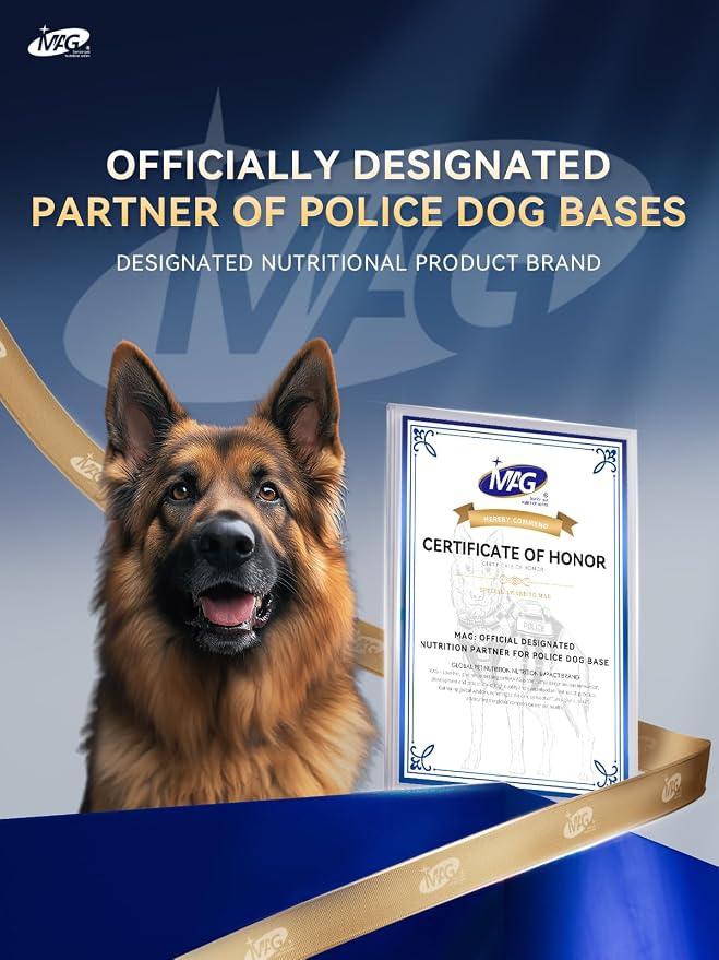 MAG Fish Oil for Dogs Omega 3 Supplement - IFOS Certified,EPA+DHA 450mg per Capsule,Pure Peruvian Anchovy Capsules, 100 Count for Allergy Itch Relief, Shedding, Joint, Heart & Immune Support