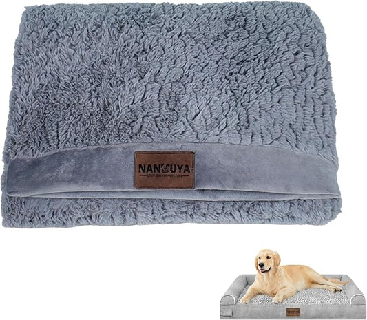 NANUYA Large Dog Bed Orthopedic Washable: Memory Foam Pet Sofa Bed Waterproof with Replacement Cover