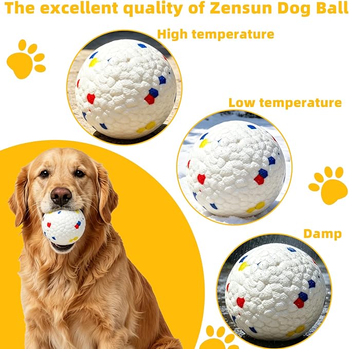 6 Pack Dog Toy Ball, 2.3 Inch ETPU Material, Automatic Ball Transmitter Replacement Ball, Suitable for Small and Medium Dogs, Suitable for 2.3 Inch Automatic Dog Ball Launcher