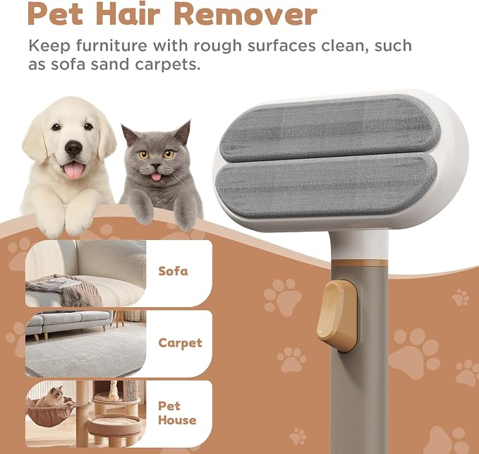 Dog Brush for Shedding, 3-in-1 Cat Hair Brush for Indoor Cats
