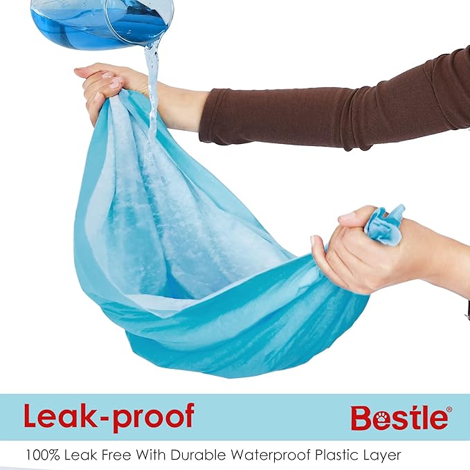 BESTLE Extra Large Pet Training and Puppy Pads Pee Pads for Dogs 28"x34" -40 Count Super Absorbent & Leak-Proof
