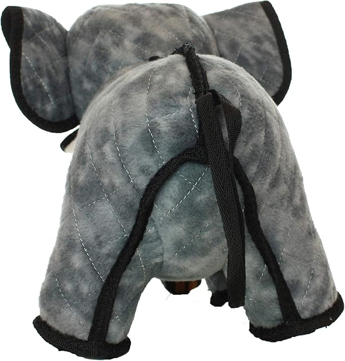 TUFFY® - 2 Pack Original : Elephant Dog Toy : : Ultra Durable Plush Toy with Multiple Layers & Reinforced Seams, Washable and Floats, Original Construction
