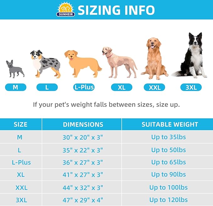 Orthopedic Dog Bed for Extra Large Dogs, XXL Waterproof Deluxe Plush Dog Crate Bed with Removable Washable Cover & Anti-Slip Bottom, Egg Crate Foam Pet Bed Mat, 44 x 32 Inches, Pink