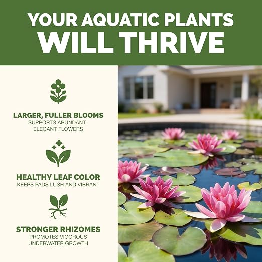 Aquatic Plant Fertilizer – Liquid Plant Food for Lush Growth, Vibrant Color & Healthy Aquarium Plants, 8 oz