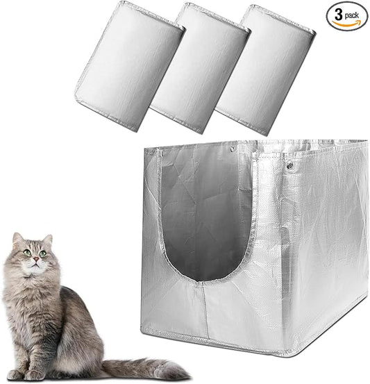Liner F Compatible with Modkat Flip Litter Box - Reusable Liners for Flip Litter Box - Liner F for Cat Litter Box (3 Pack)