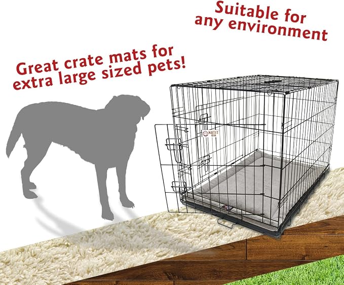 Majestic Pet 720570929791 Villa Crate Dog Bed Mat, Vintage, 48"