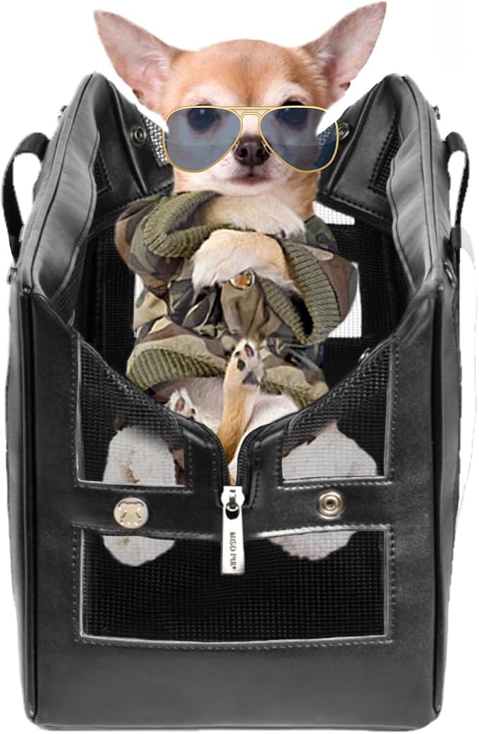 Airline Approved Interchangeable Pet Carrier - Mesh Base Pet Carrier for Small Dogs- USE Outer Shell Totes