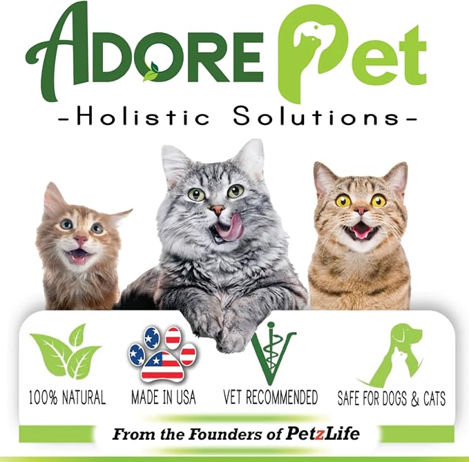 Adore Pet Complete Oral Care Gel for Cats, Salmon, 4 oz