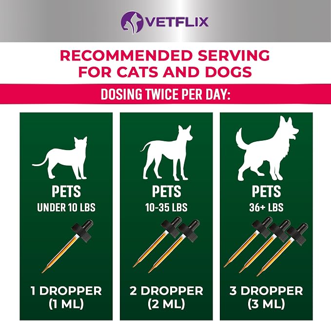 10 in 1 Pet Liquid Vitamins for Dogs, Cats, Puppies and Kittens, 2 Fl Oz | Glucosamine and Multivitamin Supplement, Joint Support, Immune Support, Skin Health, Made in USA