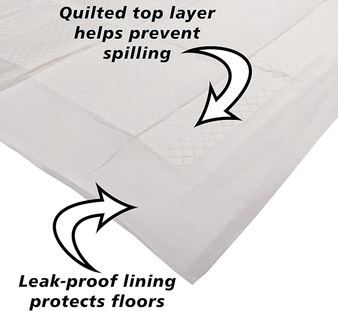 Ultra Absorbent - Leak-Proof Pee Pads for Dogs Rabbits and Cats (5 Layers) with Pheromone Attractant Scent to Improve Potty Training Success - (25 Count) - X-Large - 28" x 34" by SciencePurchase