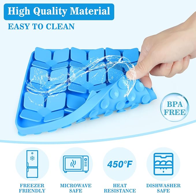 Snuffle Mat for Dogs,Silicone Interactive Dog Mat No Hurt for Dog's Nose for Smell Training and Slow Eating,Encourages Natural Foraging Skills and Stress Relief for Dog Mental Stimulation Toys
