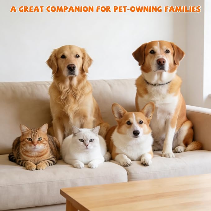 Cat Hair Trimmer, Pet Grooming Trimmer, Low Noise Cordless Rechargeable Waterproof Dog Paw Trimmer with LED Light, Micro Precision Pet Hair Clipper for Cats & Dogs Paws, Eyes, Ears, Face, Rump