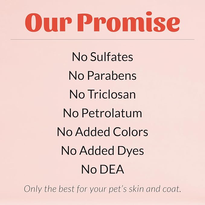 SKOUT'S HONOR Probiotic Itch Relief Shampoo for Pets - Non-Medicated, Fragrance-Free, Paraben & Sulfate-Free, with Avocado Oil & Omega 3's, 16 Fl Oz