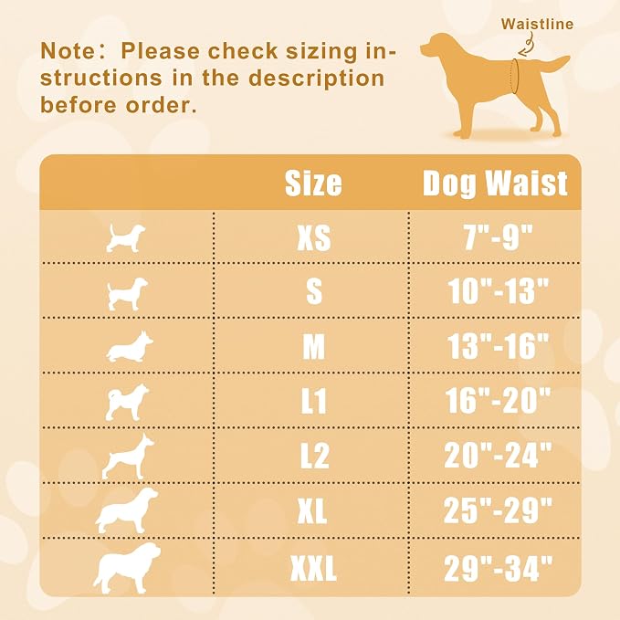 Teamoy Reusable Wrap Diapers for Male Dogs, Washable Puppy Belly Band Pack of 3 (XL, 25"-29" Waist, Black+ Gray+ Lake Blue)