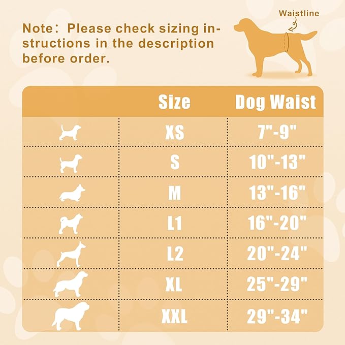 Teamoy Reusable Wrap Diapers for Male Dogs, Washable Puppy Belly Band Pack of 3 (S, 10"-13" Waist, Orange+ Denim+ Fat Smile)