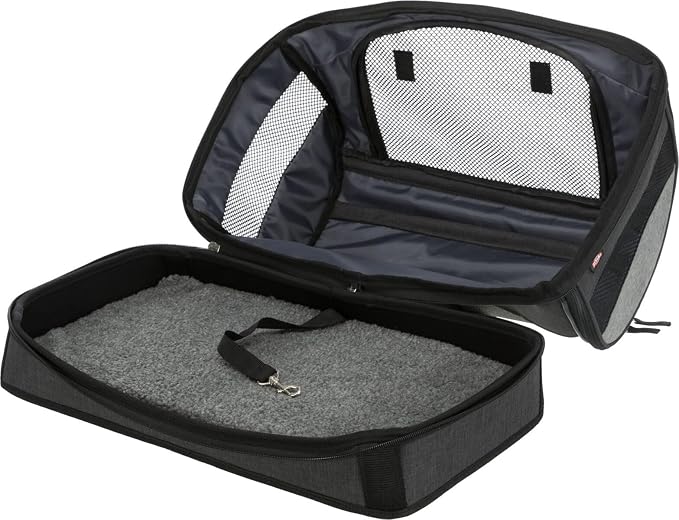 Trixie Tasche Holly, 30 × 30 × 50 cm, Schwarz/grau