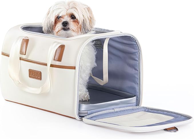 Traveler's Choice Argo Pawsport to Adventure Pet Carrier, Tan
